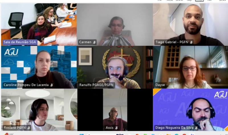 Relatório da reunião com a SGA/AGU - dia 13.08.26